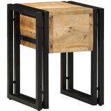  Konačna Stolić Smeđa i crna 30 x 30 x 40 cm Čvrsto drvo manga | Eponuda.com