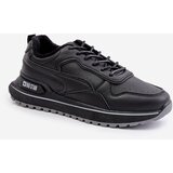 Big Star Insulated men's sneakers Big Star HI-POLY SYSTEM black | ePonuda.com