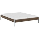 Karup Design Smeđi bračni krevet od masivnog bora s podnicom 160x200 cm Core – | shoptok.hr