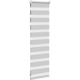 vidaXL Zavjesa zebra 45x100 cm širina tkanine 40,9 cm poliester | shoptok.hr