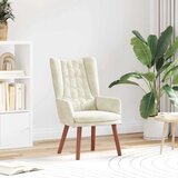  Fotelja Krema 63 x 67 x 94 cm Baršun | shoptok.hr