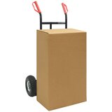  Produživi ručni kolica Crna i crvena 57 x 46 x 113 cm Čelik | shoptok.hr