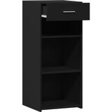  Komoda crna 40 x 42,5 x 93 cm od konstruiranog drva | shoptok.hr