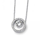 Ženski oliver weber upside crystal lančić sa swarovski belim kristalnim priveskom ( 12077 ) | ePonuda.com