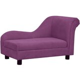 vidaXL Sofa za pse s jastukom bordo 83 x 44 x 44 cm plišana | shoptok.hr