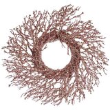  Coroană de Crăciun Grana Roza Plastika 50 x 10 x 50 cm (2 kom.) | shoptok.hr