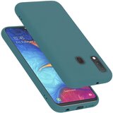 Cadorabo Ohišje, združljiv s Samsungom v tekoči zeleni barvi - zaščitni pokrov iz fleksibilnega silikona TPU, (20588440) Cene