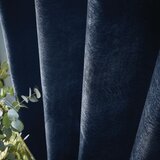 Hyperion Temno modre izolacijske zavese iz šenilje v kompletu 2 ks 168x229 cm Selene Luxury Chenille – | Shoptok.si