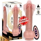 Vibracijski Penis Tiberio Turbo Shaking 22 Cm