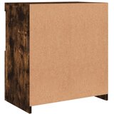  Komoda s LED svjetlima boja dimljenog hrasta 60,5x37x67 cm | shoptok.hr