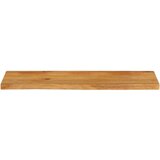 vidaXL Mizna plošča z naravnim robom 100x30x3,8 cm trden mangov les | Shoptok.si