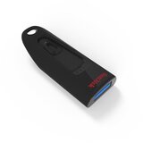 Sandisk USB ključek 128GB ULTRA, 3.0, črn, brez pokrovčka (SDCZ48-128G-U46) | Shoptok.si
