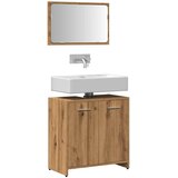 vidaXL Kupaonski ormarić s ogledalom Umjetnički izrađen hrast - Hrast artisan | shoptok.hr