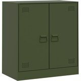  Komoda maslinastozeleni 67 x 39 x 73 cm čelična | shoptok.hr