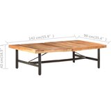  Stolić za kavu 142 x 90 x 42 cm od masivnog bagremovog drva | shoptok.hr
