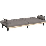  Raztegljiv kavč z naslonjali za roke taupe blago, (20922771) | Shoptok.si