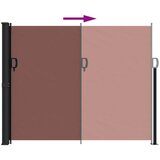  Bočna tenda na uvlačenje smeđa 160 x 300 cm | shoptok.hr