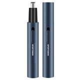 SARAHE SPORTSMAN Naprava za odstranjevanje dlačic iz nosu s kovinsko aluminijasto cevjo, polnilna, stil: zalizci 2 v 1 (morsko modra), (22149286) | Shoptok.si