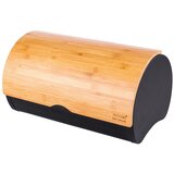 Altom design posuda za kruh s bambusovim poklopcem crna 38x24x20 cm - 020401752 | shoptok.hr