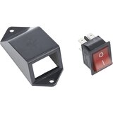  Stikalo za vklop/izklop, za škarjast ročni viličar, rdeče barve | Shoptok.si