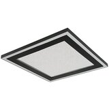 Globo LED stropna svjetiljka Davies (24 W, D x Š x V: 33 x 33 x 3,5 cm, Crna, Neutralno bijelo) u