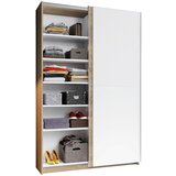 Boxxx večnamenska omara, bela, hrast sonoma | Shoptok.si
