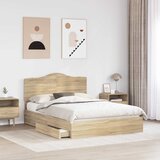  s od storage Sonoma hrast 160 x 200 cm Konstruirano drvo | shoptok.hr