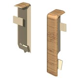 Egger Dekorativna spojnica za lajsne Cubical (Medeni hrast, 2 Kom., Namijenjeno za: Cubical lajsne 14 x 58 mm) | shoptok.hr