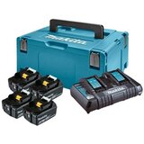 Makita set baterija za akumulatorski alat BL1860Bx4, DC18RD 198091-4 Cene