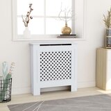 vidaXL pokrov za radijator mdf bijeli 78 cm Cijene