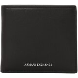 Armani Exchange Denarnica črna | Shoptok.si