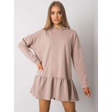 BASIC Feel Good Dress-RV-SK-7184.22X-dark beige | shoptok.hr