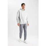 Defacto Standard Fit Rib Hem Thick Sweatshirt Fabric Sweatpants cene