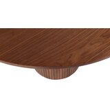 Venture Home Bianca okrugli blagovaonski stol ⌀110 cm, boja oraha | shoptok.hr