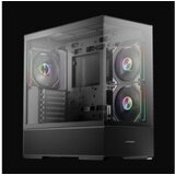 LC-Power Case Gaming 812BOnyx Vision, Midi-Tower, ATX3xARGB fans,GPU: 400mm, CPU Cooler: 190m | Eponuda.ba
