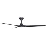  Lucci Air 21321649 - Plafonski ventilator ABYSS, prečnik 142 cm, IP66, crni + daljinski upravljač | Eponuda.com