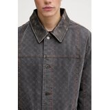 Daily Paper Pamučna jakna Monogram Workwear boja: siva, za prijelazno razdoblje, 2523035 | shoptok.hr