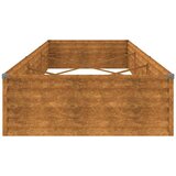  Povišena vrtna gredica 291 x 100 x 36 cm od čelika COR-TEN | shoptok.hr