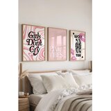 WALLXPERT Ç-300421 - 5070 multicolor dekorativni set slika (3 komada) | Eponuda.com
