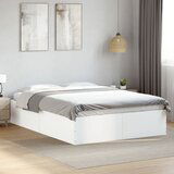  The Living Store Posteljni okvir be 135x190 cm inženirski les - Posteljni Okvir, (21525977) Cene