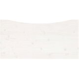  Ploča za radni stol bijela 110x55x2,5 cm od masivne borovine | shoptok.hr
