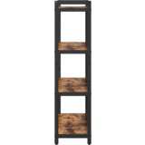 Police za knjige Dimljeni hrast 80 x 30 x 118 cm Drvo | shoptok.hr