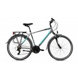 Capriolo roadster man sivo-tirkiz 921601-20 muški bicikl Cene