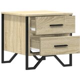  Noćni ormarići 2 kom boja hrasta 40x41x40 cm konstruirano drvo | Eponuda.com