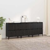  Komode 3 kom. Crni hrast 60 x 35 x 70 cm Konstruirano drvo | shoptok.hr