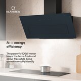 Klarstein SleekAir kuhinjska napa | A+++ | 717 m³/h | upravljanje na dotik | LED | 90 cm | Shoptok.si