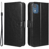 INORCO Torbica denarnica za Nokia C02 Crazy Horse tekstura PU usnjen ovitek za telefon s stojalom, (22035397) | Shoptok.si