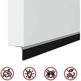 vidaXL Držač četke za vrata 2 pcs Srebrno 100 cm Aluminijski legura | shoptok.hr