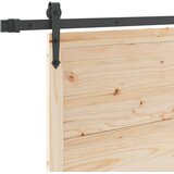  Klizna vrata 80 x 208 cm Masivna borovina Prirodna | shoptok.hr