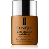 Clinique Anti-Blemish Solutions™ Liquid Makeup prekrivni tekoči puder za mastno k aknam nagnjeno kožo z dolgotrajnim učinkom WN 118 Amber 30 ml | Shoptok.si